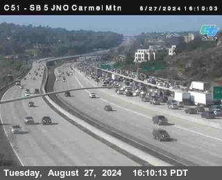 SB 5 at Carmel Mountain Rd.