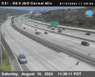 SB 5 at Carmel Mountain Rd.