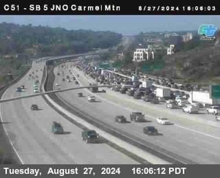 SB 5 at Carmel Mountain Rd.