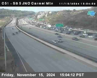 SB 5 at Carmel Mountain Rd.