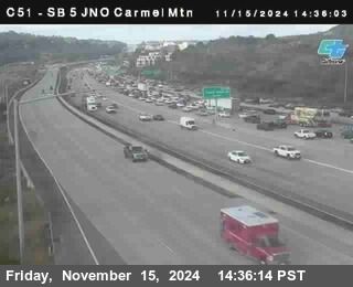 SB 5 at Carmel Mountain Rd.