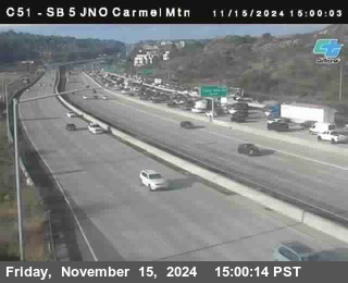 SB 5 at Carmel Mountain Rd.