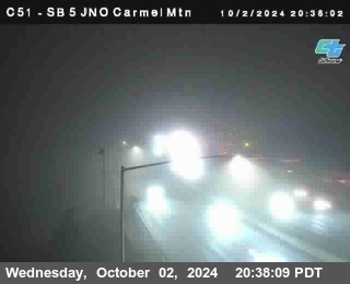 SB 5 at Carmel Mountain Rd.