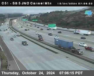 SB 5 at Carmel Mountain Rd.