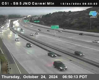 SB 5 at Carmel Mountain Rd.