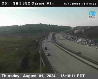 SB 5 at Carmel Mountain Rd.