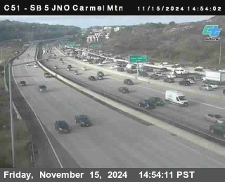 SB 5 at Carmel Mountain Rd.