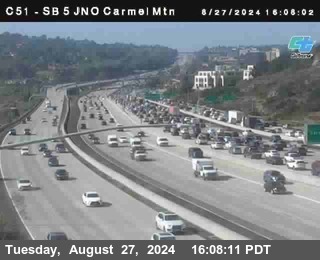 SB 5 at Carmel Mountain Rd.