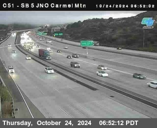 SB 5 at Carmel Mountain Rd.