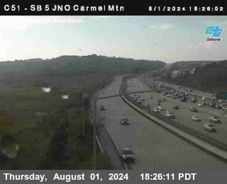 SB 5 at Carmel Mountain Rd.