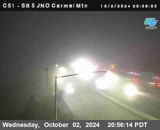 SB 5 at Carmel Mountain Rd.