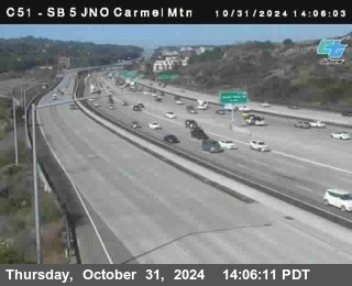 SB 5 at Carmel Mountain Rd.