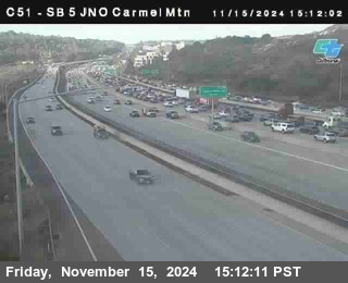 SB 5 at Carmel Mountain Rd.