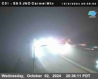 SB 5 at Carmel Mountain Rd.