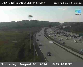 SB 5 at Carmel Mountain Rd.