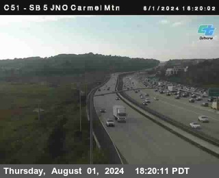 SB 5 at Carmel Mountain Rd.