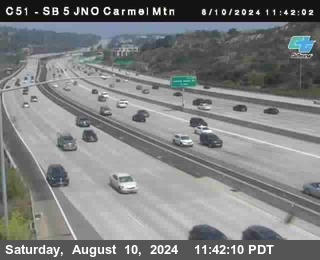 SB 5 at Carmel Mountain Rd.