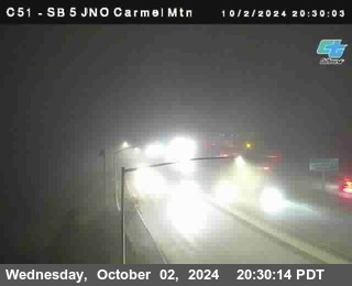 SB 5 at Carmel Mountain Rd.