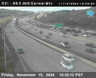 SB 5 at Carmel Mountain Rd.