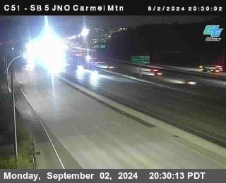 SB 5 at Carmel Mountain Rd.