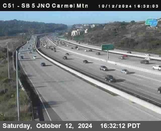 SB 5 at Carmel Mountain Rd.