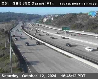 SB 5 at Carmel Mountain Rd.