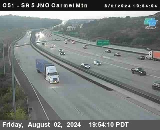 SB 5 at Carmel Mountain Rd.