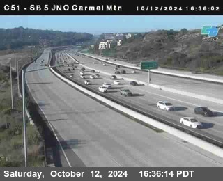 SB 5 at Carmel Mountain Rd.