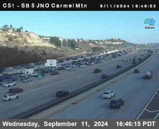 SB 5 at Carmel Mountain Rd.