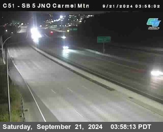 SB 5 at Carmel Mountain Rd.