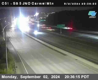 SB 5 at Carmel Mountain Rd.