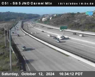 SB 5 at Carmel Mountain Rd.