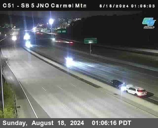 SB 5 at Carmel Mountain Rd.