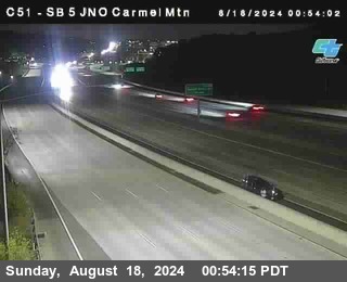 SB 5 at Carmel Mountain Rd.