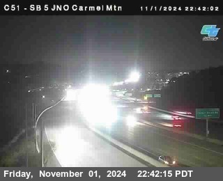 SB 5 at Carmel Mountain Rd.