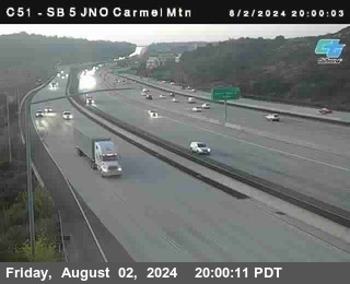 SB 5 at Carmel Mountain Rd.