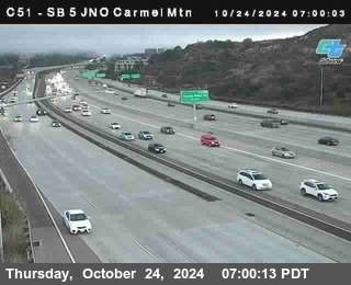 SB 5 at Carmel Mountain Rd.