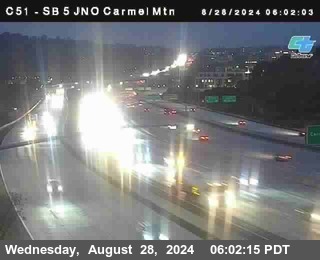 SB 5 at Carmel Mountain Rd.