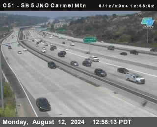 SB 5 at Carmel Mountain Rd.