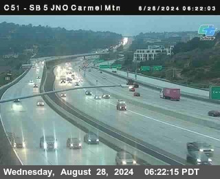 SB 5 at Carmel Mountain Rd.