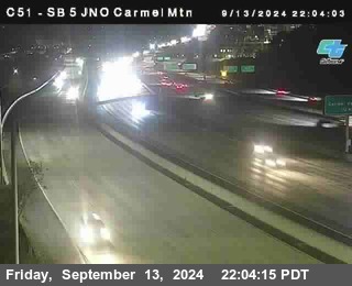 SB 5 at Carmel Mountain Rd.