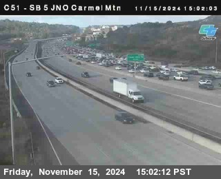 SB 5 at Carmel Mountain Rd.