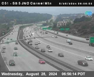 SB 5 at Carmel Mountain Rd.