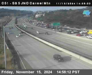 SB 5 at Carmel Mountain Rd.