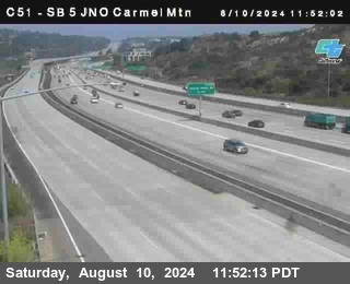 SB 5 at Carmel Mountain Rd.