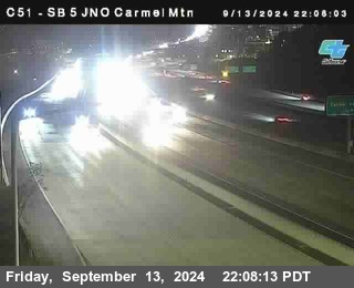 SB 5 at Carmel Mountain Rd.