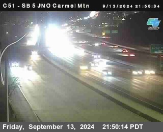 SB 5 at Carmel Mountain Rd.