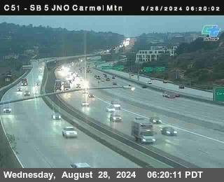 SB 5 at Carmel Mountain Rd.