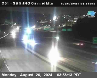 SB 5 at Carmel Mountain Rd.