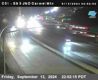 SB 5 at Carmel Mountain Rd.